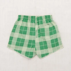 Traveler Short in Bottle Green Piazza by Misha & Puff