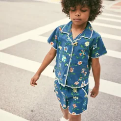 Traveler Short in Celestial Botanica by Misha & Puff