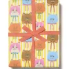 Tres Magnifique Gift Wrap by Red Cap Cards