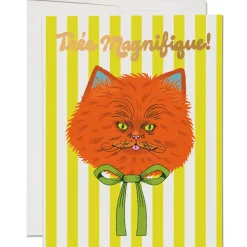 Tres Magnifique Greetings Card by Red Cap Cards