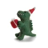T Rex With Present Hanging Christmas Decoration by Amica