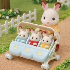 Triplets Stroller by Sylvanian Families