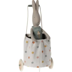 Trolley in Blue Multi Dots by Maileg