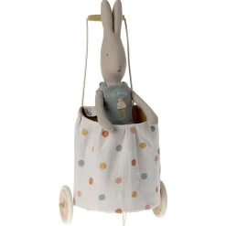 Trolley in Yellow Multi Dots by Maileg