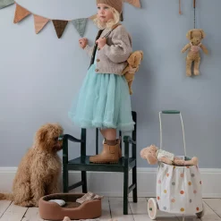 Trolley in Yellow Multi Dots by Maileg