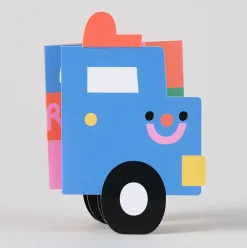 Truck Fold Out Birthday Greetings Card by Susie Hammer for Wrap
