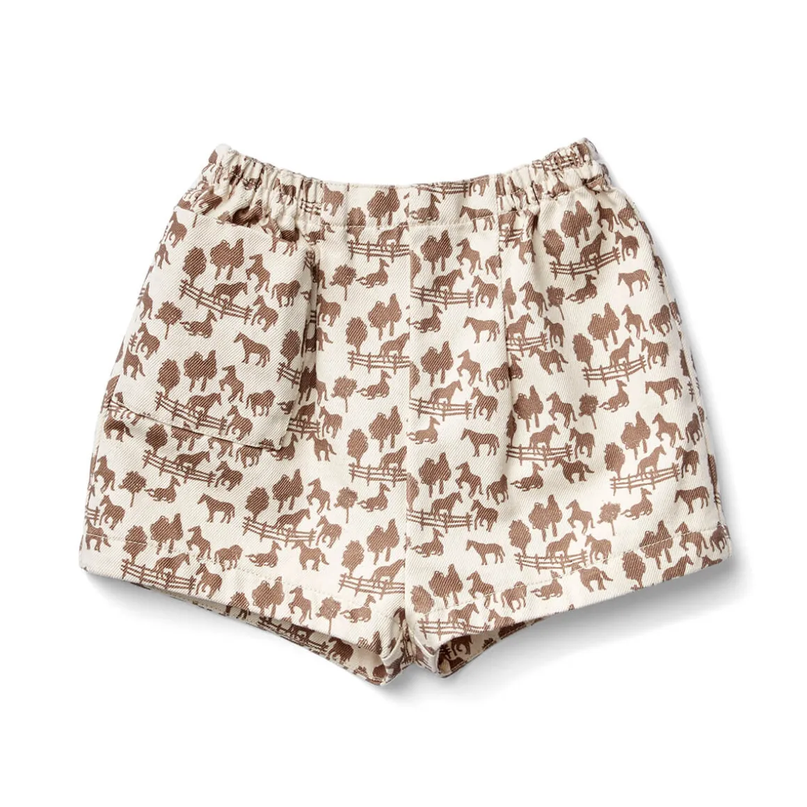 Trude Short in Horse Toile Print by Soor Ploom
