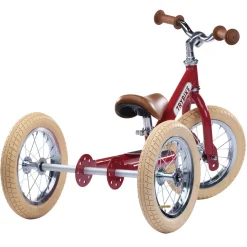 Trybike 2-in-1 Balance Bike / Tricycle in Classic Red by Co&Co