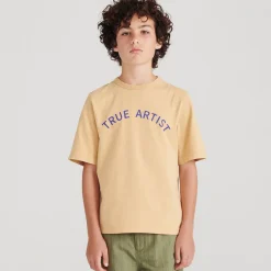 T-Shirt nº05 in Caramel by True Artist
