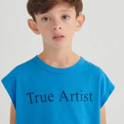T-Shirt nº07 in French Blue by True Artist