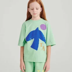 T-Shirt nº05 in Nile Green by True Artist