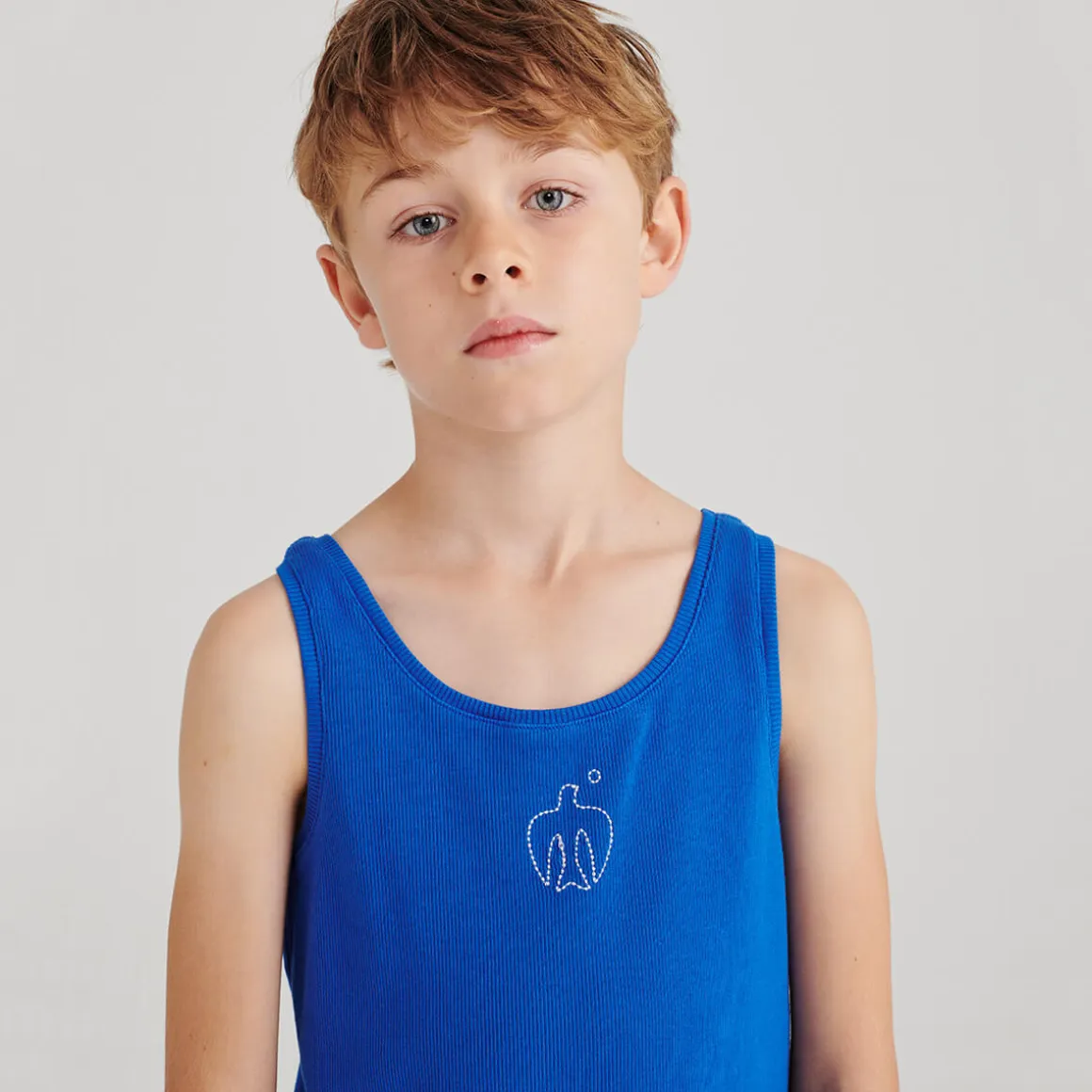 T-Shirt nº09 in Sapphire Blue by True Artist