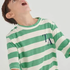 T-Shirt nº05 in Soft Green by True Artist