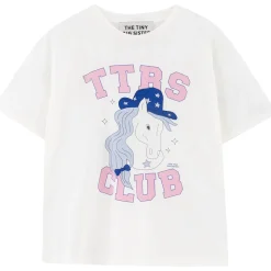 TTBS Club Tee in Off White by The Tiny Big Sister - Last Ones In Stock - EUR 34-38 (UK 6-10)
