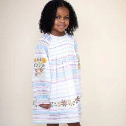 Tulip Dress in Border Stripe by Lali