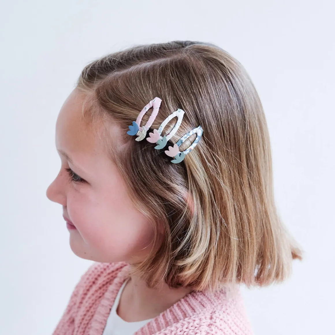 Tulip Mini Clic Clac Hair Clips by Mimi & Lula