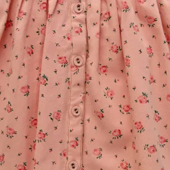 Tunique With Hair Clip in Rosa Bloom Print Denim by Bonjour