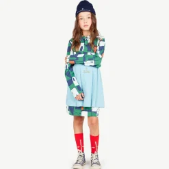Turkey Kids Skirt in Blue by The Animals Observatory - Last One In Stock - 8-10 Years