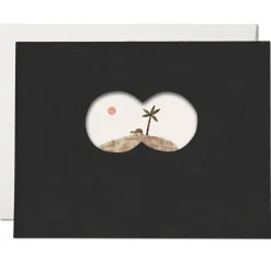 Turtle Island Love Greetings Card by Red Cap Cards