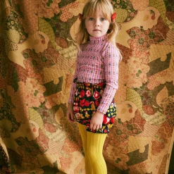 Turtleneck in Pink Lilac Bohemia by Misha & Puff