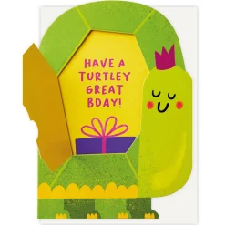 Turtley Great Birthday Greetings Card by Stormy Knight