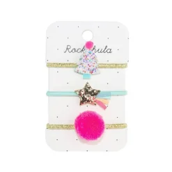 Tutti Frutti Christmas Tree Glitter Set of Ponies by Rockahula