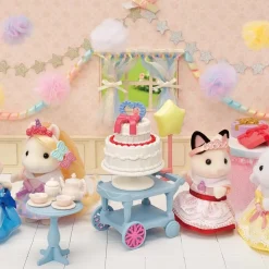 Tuxedo Cat Girl Party Time Playset by Sylvanian Families