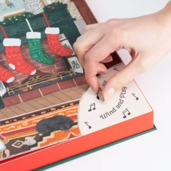 Twas The Night Before Christmas Music Box Story Book by Clement C. Moore & Raquel Martin