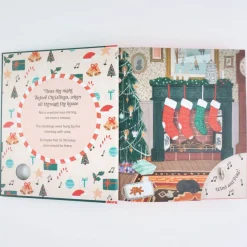 Twas The Night Before Christmas Music Box Story Book by Clement C. Moore & Raquel Martin