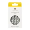 Twirl Silver Candles by Talking Tables