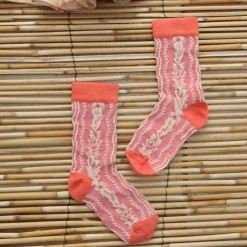Twist Socks in Grenadine by Bonjour