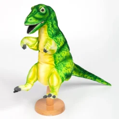 Tyrannosaurus Rex Hand Puppet in Green (50cm) by Hansa