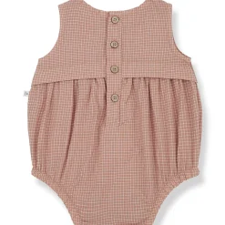 Ugo Romper in Apricot by 1+ in the Family - Last Ones In Stock - 6-12 Months