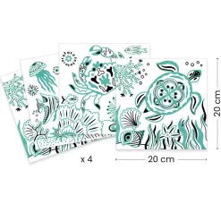 Under The Sea Shiny Colouring by Djeco