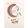 Unicorn Birthday Greetings Card by Rosie Wonders