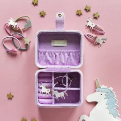 Unicorn Glitter Hair Clips by Rockahula