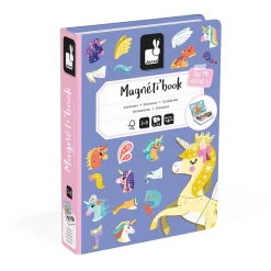 Unicorn Magneti Book by Janod