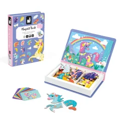 Unicorn Magneti Book by Janod