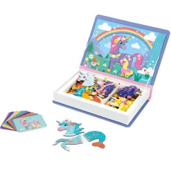 Unicorn Magneti Book by Janod
