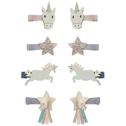 Unicorn Mini Hair Clips by Mimi & Lula