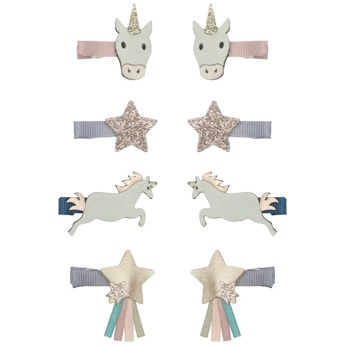 Unicorn Mini Hair Clips by Mimi & Lula