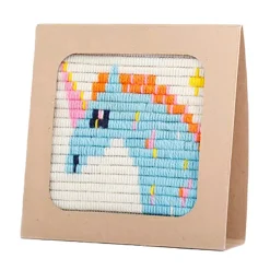 Unicorn Picture Frame Needlepoint Kit by Sozo