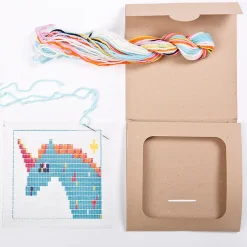 Unicorn Picture Frame Needlepoint Kit by Sozo