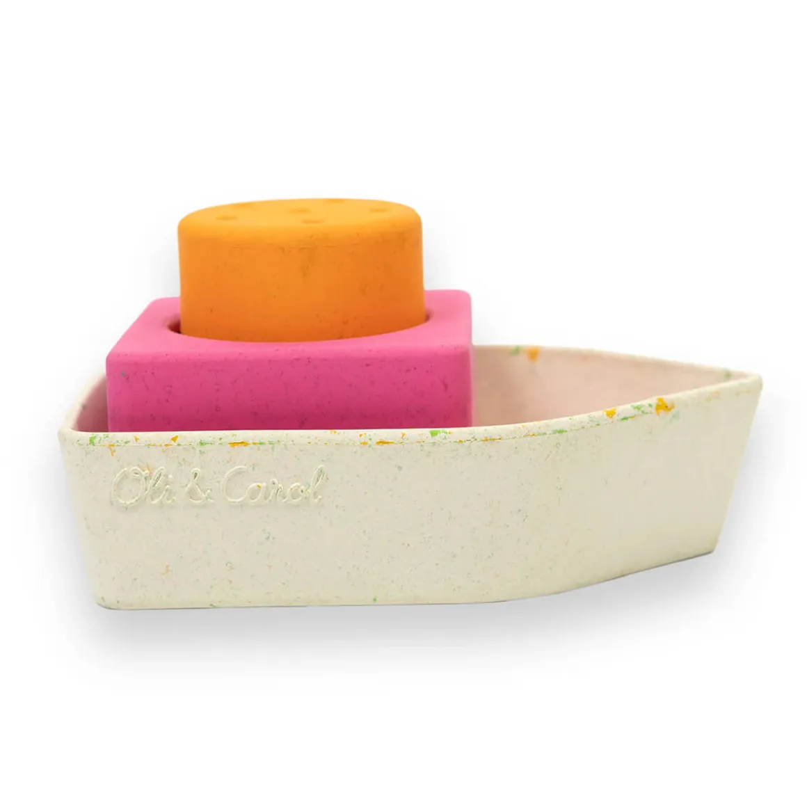 Upcycled Rubber Boat in Orange by Oli & Carol