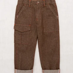Utility Jeans in Earth by Misha & Puff