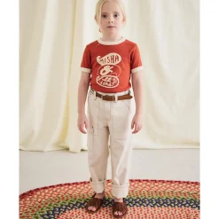 Utility Jeans in Gesso by Misha & Puff