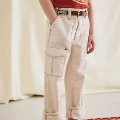 Utility Jeans in Gesso by Misha & Puff