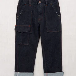 Utility Jeans in Indigo Denim by Misha & Puff - Last Ones In Stock - 4-8 Years