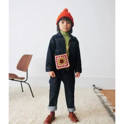 Utility Jeans in Indigo Denim by Misha & Puff - Last Ones In Stock - 4-8 Years