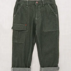Utility Jeans in Sage Denim by Misha & Puff